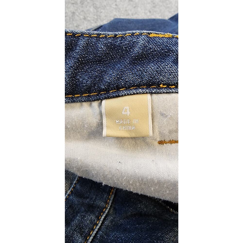 Michael Kors Jeans Womens 4 Blue Bootcut Stretch Flare Classic Casual Dark Denim - Picture 3 of 16